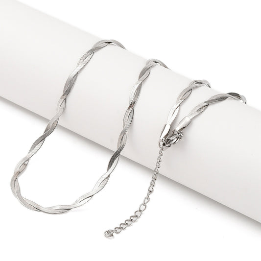 Twisted Snake Chain Necklace