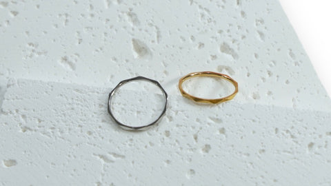 Minimalist Stainless Steel Band Rings