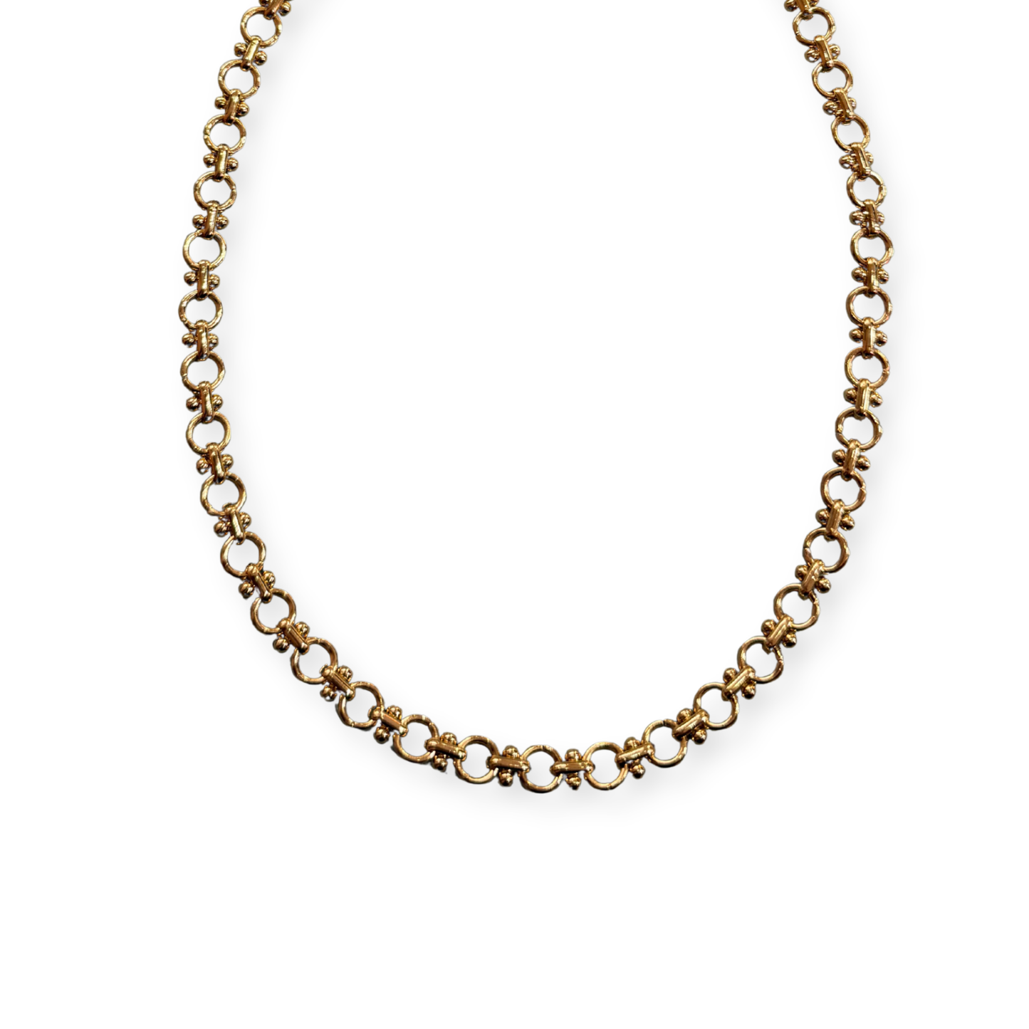 Κλασικό κολιέ με αλυσίδα από ανοξείδωτο ατσάλι