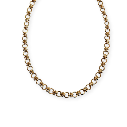 Κλασικό κολιέ με αλυσίδα από ανοξείδωτο ατσάλι