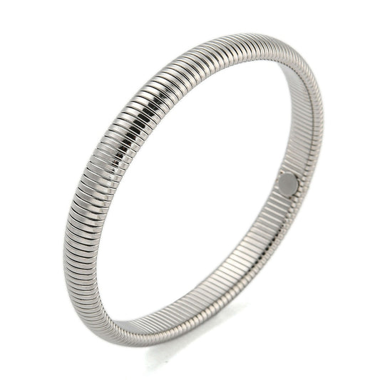 Textured Coil Bangle