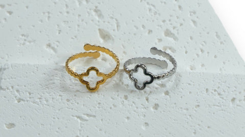 Minimalist Stainless Steel Rings - Gold and Silver Variants