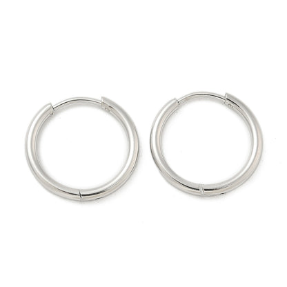 Κλασικά σκουλαρίκια Huggie Hoop