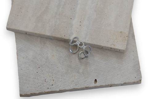 Stainless Steel Circle Link Ring